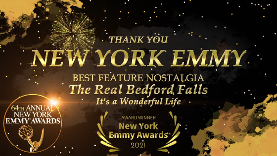 New York Emmy win for “The Real Bedford Falls: It’s A Wonderful Life”